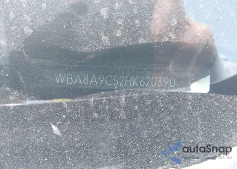 2017 BMW 320I from USA, damaged, VIN WBA8A9C52HK620390